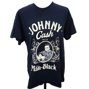 Cash Johnny Cash Black Tshirt, Size L